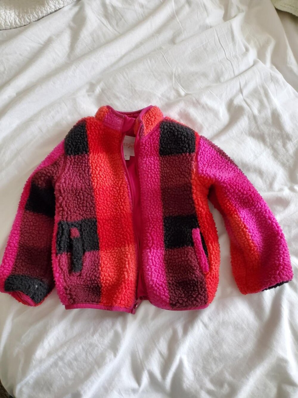 3T-4T Girls Plaid Jacket